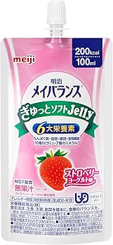 Amazon.co.jp: メイバランス ぎゅっとソフトゼリー ストロベリー